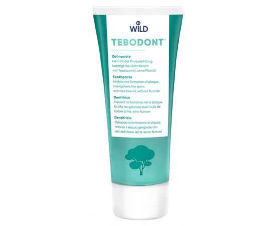 Зубная паста Dr. Wild Tebodont c маслом чайного дерева без фторида 75 мл (7611841701280)
