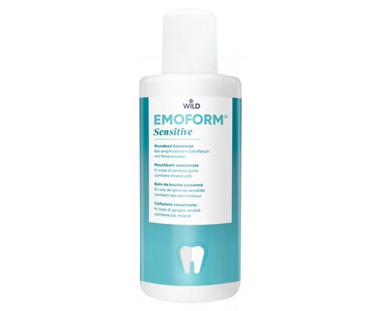 Ополаскиватель для полости рта Dr. Wild Emoform Для чувствительных зубов 400 мл (7611841702218)