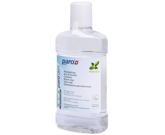 Ополаскиватель для полости рта Paro Swiss dent с аминофторидом 500 мл (7610458026762)