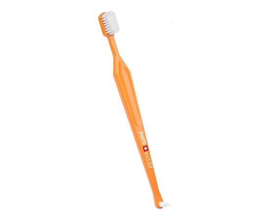Зубная щетка Paro Swiss exS39 ультрамягкая оранжевая (7610458007143-orange)