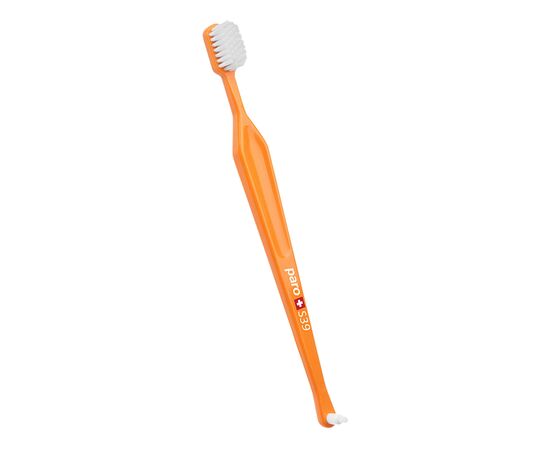 Зубна щітка Paro Swiss S39 м'яка помаранчева (7610458007150-orange)