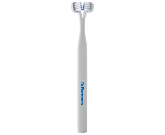 Зубная щетка Dr. Barman's Superbrush Special 1 Специальная Белая экстра-мягкая (7032572876533)