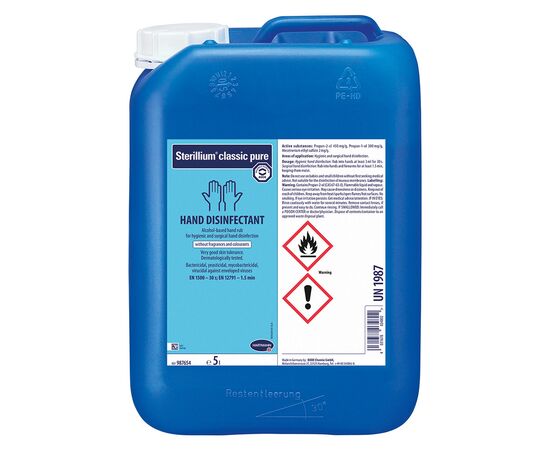 Антисептик для рук Bode Sterillium classic pure 5 л (4031678045105)