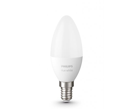 Умная лампочка Philips Hue E14, White, BT, DIM, 2шт (929002039904), изображение 3 Умная лампочка Philips Hue E14, White, BT, DIM, 2шт (929002039904), изображение 3