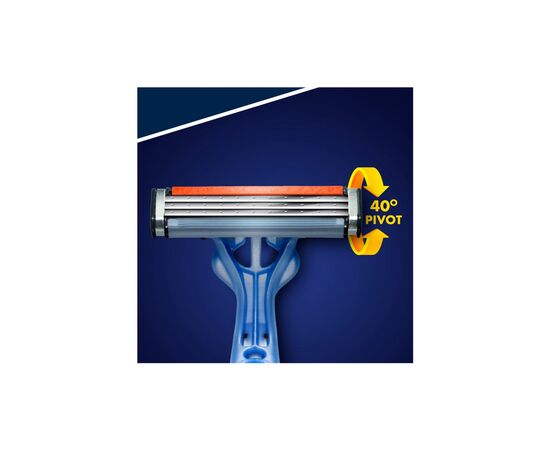 Бритва Gillette Blue 3 Smooth одноразовая 16 шт. (7702018552719), изображение 3 Бритва Gillette Blue 3 Smooth одноразовая 16 шт. (7702018552719), изображение 3