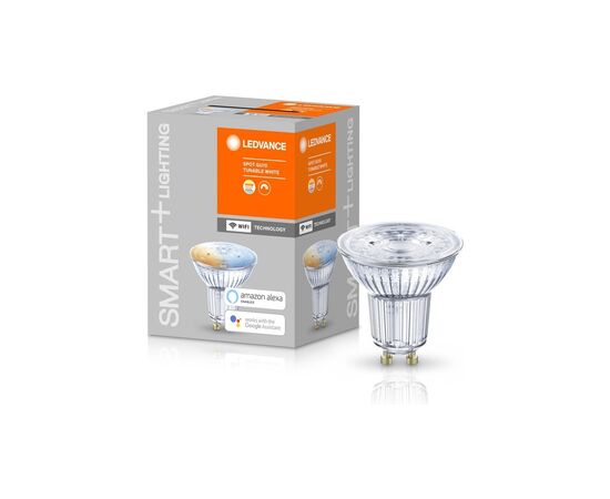 Умная лампочка Osram LEDVANCE LEDSmart +WiFi PAR16 5W 2700 ... 6500K GU10 діміруе (4058075485679), изображение 2 Умная лампочка Osram LEDVANCE LEDSmart +WiFi PAR16 5W 2700 ... 6500K GU10 діміруе (4058075485679), изображение 2