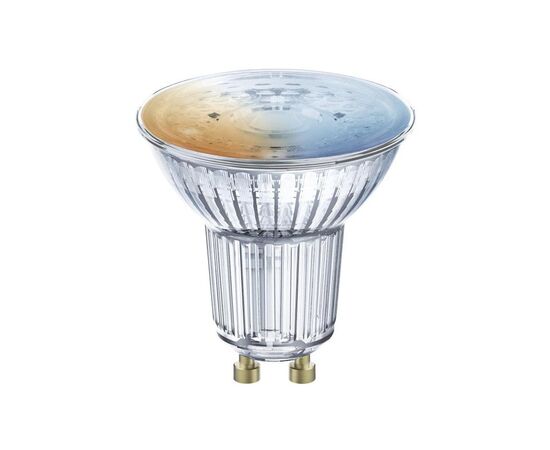 Розумна лампочка Osram LEDVANCE LEDSmart +WiFi PAR16 5W 2700 ... 6500K GU10 діміруе (4058075485679)