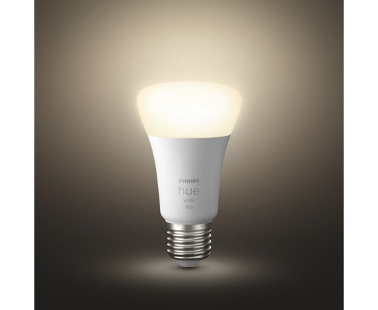 Умная лампочка Philips Стартовий комплект Hue White, E27 3шт (929001821620), изображение 2 Умная лампочка Philips Стартовий комплект Hue White, E27 3шт (929001821620), изображение 2