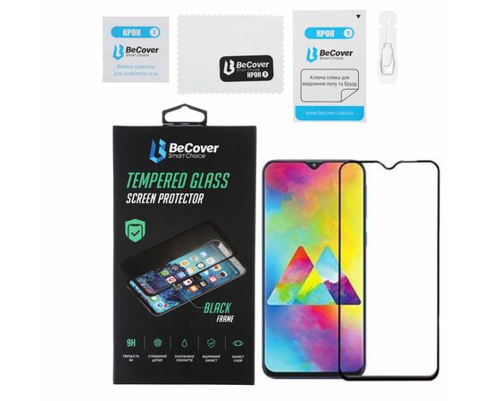 Стекло защитное BeCover Vivo Y1S Black (706484), изображение 2 Стекло защитное BeCover Vivo Y1S Black (706484), изображение 2