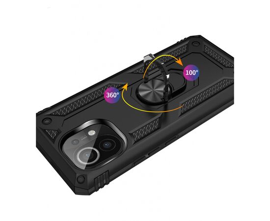 Чехол для моб. телефона BeCover Military Xiaomi Mi 11 Lite / Mi 11 Lite 5G Black (706642), изображение 3 Чехол для моб. телефона BeCover Military Xiaomi Mi 11 Lite / Mi 11 Lite 5G Black (706642), изображение 3