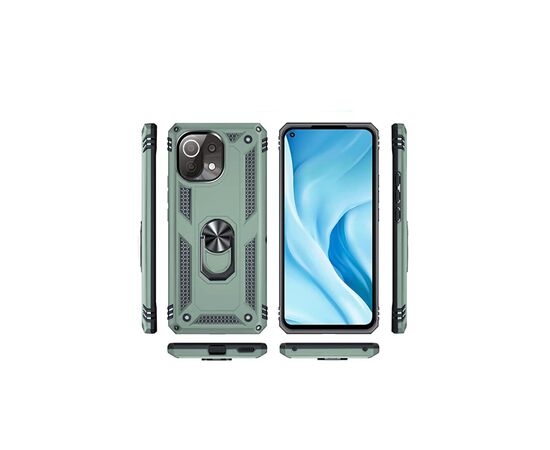 Чехол для моб. телефона BeCover Military Xiaomi Mi 11 Lite / Mi 11 Lite 5G Dark Green (706645), изображение 2 Чехол для моб. телефона BeCover Military Xiaomi Mi 11 Lite / Mi 11 Lite 5G Dark Green (706645), изображение 2