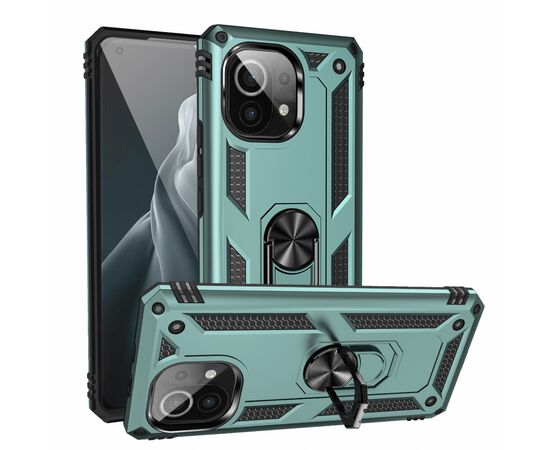 Чехол для моб. телефона BeCover Military Xiaomi Mi 11 Lite / Mi 11 Lite 5G Dark Green (706645), изображение 3 Чехол для моб. телефона BeCover Military Xiaomi Mi 11 Lite / Mi 11 Lite 5G Dark Green (706645), изображение 3