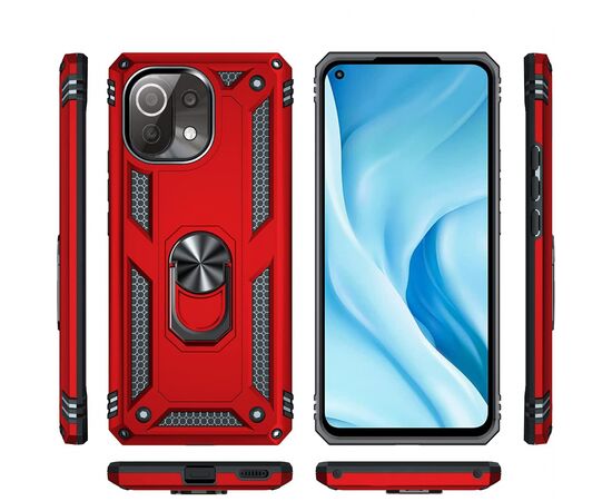 Чехол для моб. телефона BeCover Military Xiaomi Mi 11 Lite / Mi 11 Lite 5G Red (706644), изображение 2 Чехол для моб. телефона BeCover Military Xiaomi Mi 11 Lite / Mi 11 Lite 5G Red (706644), изображение 2