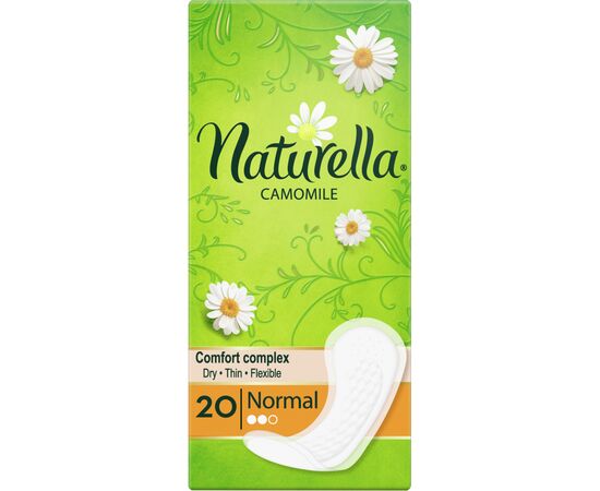 Ежедневные прокладки Naturella Camomile Normal 20 шт. (8006540100684), изображение 2