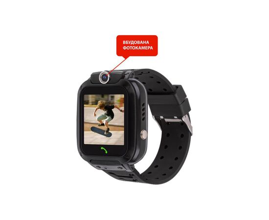 Смарт-часы Amigo GO007 FLEXI GPS Black, изображение 2 Смарт-часы Amigo GO007 FLEXI GPS Black, изображение 2