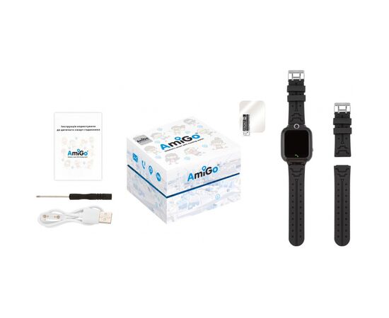 Смарт-часы Amigo GO007 FLEXI GPS Black, изображение 8 Смарт-часы Amigo GO007 FLEXI GPS Black, изображение 8