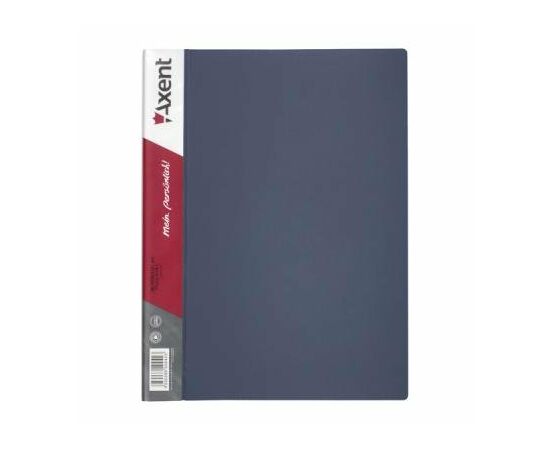 Папка с файлами Axent 40 sheet protectors, gray (1040-03-А)