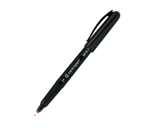 Маркер Centropen CD-Liner 4616 ergoline, 0,6 мм red (4616/02)