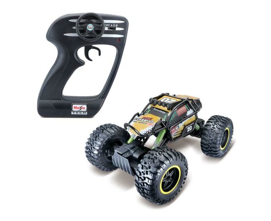 Радіокерована іграшка Maisto Tech Rock Crawler Pro чорний (81334 black), зображення 2 Радіокерована іграшка Maisto Tech Rock Crawler Pro чорний (81334 black), зображення 2