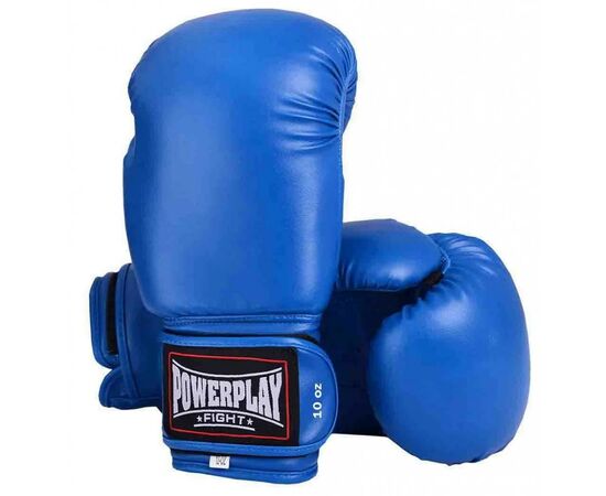 Боксерские перчатки PowerPlay 3004 18oz Blue (PP_3004_18oz_Blue)