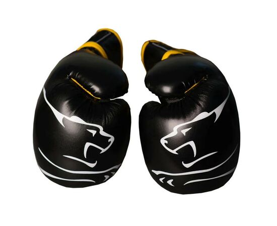 Боксерские перчатки PowerPlay 3018 12oz Black/Yellow (PP_3018_12oz_Black/Yellow), изображение 2
