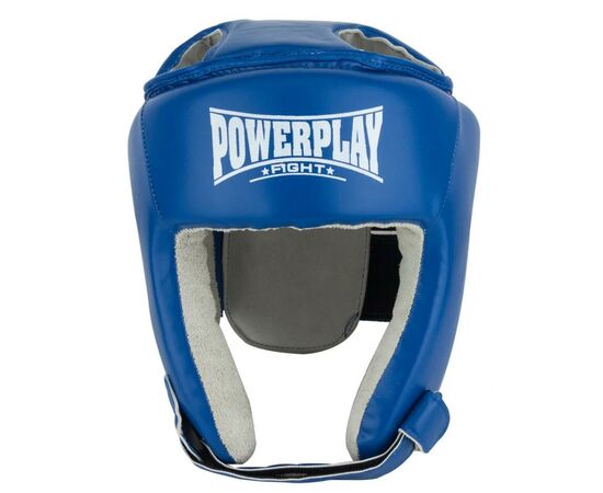 Боксерский шлем PowerPlay 3084 XL Blue (PP_3084_XL_Blue), изображение 2