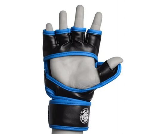 Перчатки для MMA PowerPlay 3058 S Black/Blue (PP_3058_S_Black/Blue), изображение 2