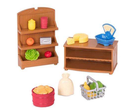 Игровой набор Li'l Woodzeez Продуктовые полочки (WZ6591Z)
