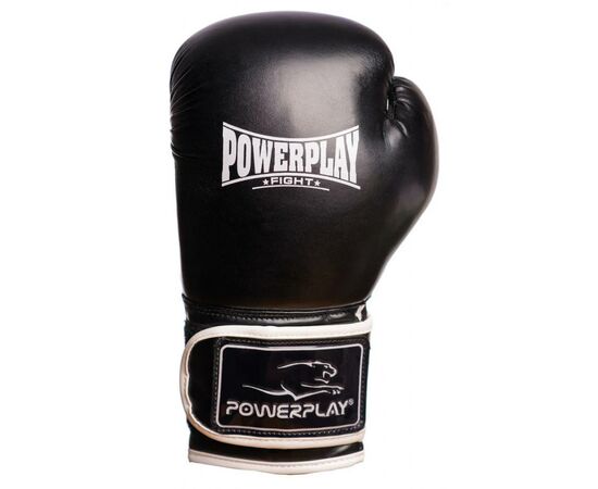 Боксерские перчатки PowerPlay 3019 14oz Black (PP_3019_14oz_Black), изображение 3 Боксерские перчатки PowerPlay 3019 14oz Black (PP_3019_14oz_Black), изображение 3