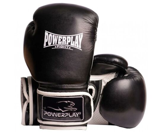 Боксерские перчатки PowerPlay 3019 14oz Black (PP_3019_14oz_Black)