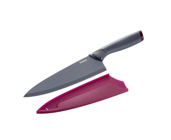 Кухонний ніж Tefal Fresh Kitchen 20 см Red (K1220205), зображення 4 Кухонний ніж Tefal Fresh Kitchen 20 см Red (K1220205), зображення 4