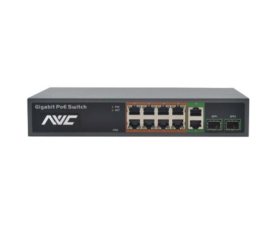 Комутатор мережевий NVC NVC-1008GSR