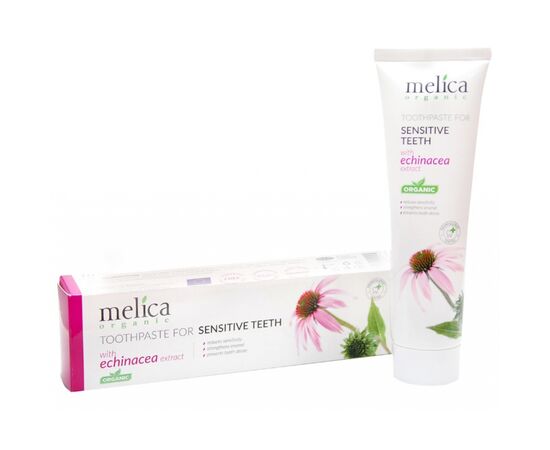 Зубная паста Melica Organic c экстрактом эхинацеи 100 мл (4770416002245), изображение 3 Зубная паста Melica Organic c экстрактом эхинацеи 100 мл (4770416002245), изображение 3