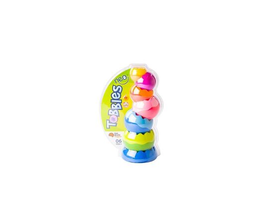 Розвиваюча іграшка Fat Brain Toys Пірамідка-балансир Tobbles Neo (F070ML), зображення 2 Розвиваюча іграшка Fat Brain Toys Пірамідка-балансир Tobbles Neo (F070ML), зображення 2