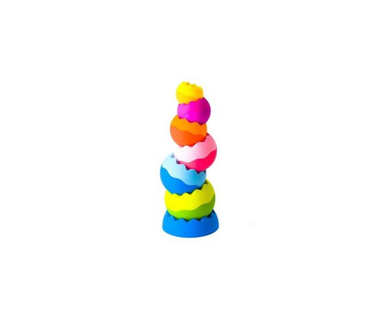 Розвиваюча іграшка Fat Brain Toys Пірамідка-балансир Tobbles Neo (F070ML)