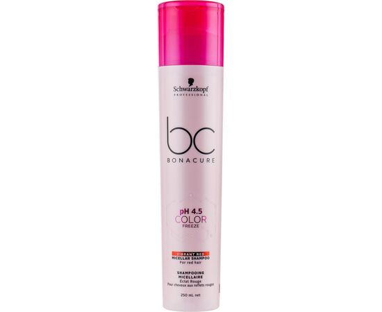 Шампунь Schwarzkopf Professional BC Bonacure pH 4.5 Color Freeze Vibrant Red Micellar 250 мл (4045787430271)