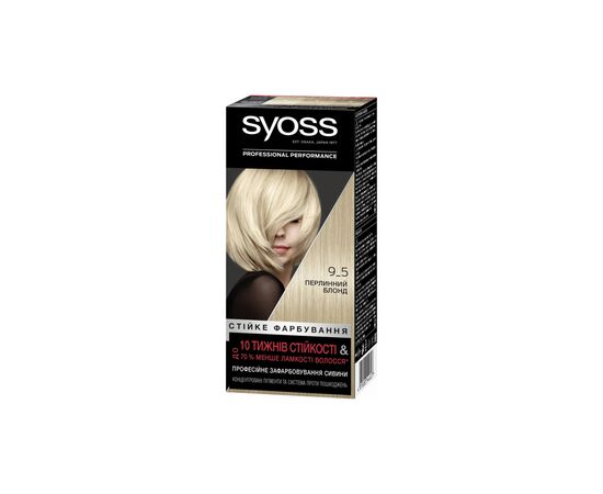 Фарба для волосся Syoss 9-5 Перлинний блонд 115 мл (9000100633048)