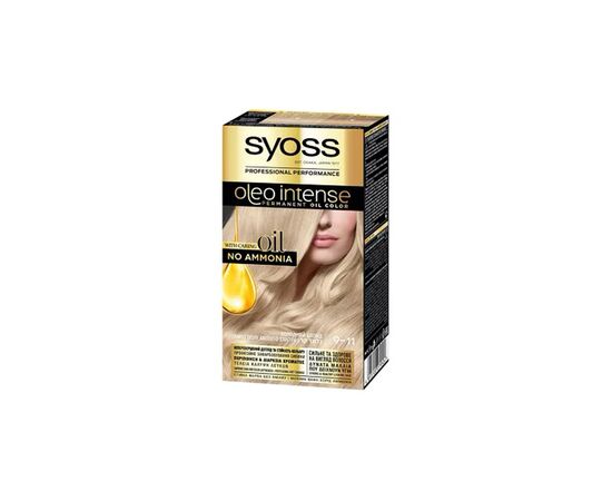 Фарба для волосся Syoss Oleo Intense 9-11 Холодний Блонд 115 мл (4015100279504)