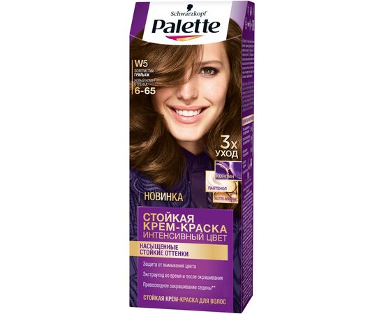 Фарба для волосся Palette 6-65 Золотистий грильяж 110 мл (3838824188928)
