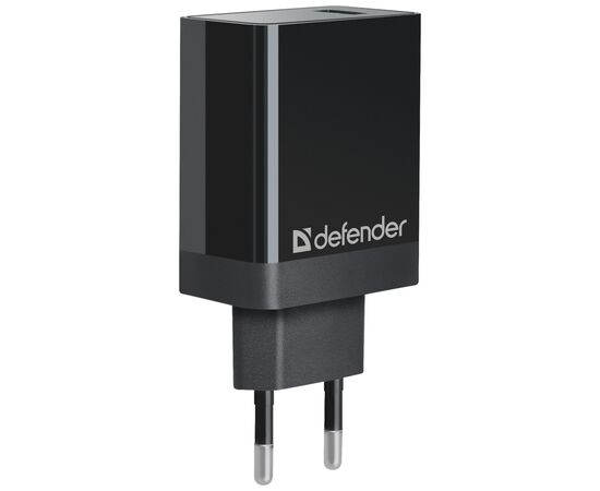 Зарядное устройство Defender UPA-101 black, 1 USB, QC 3.0, 18W (83573)