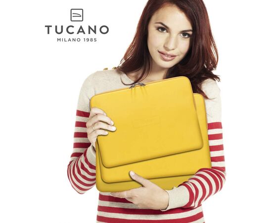Чехол для ноутбука Tucano 16" Today Sleeve (BFTO1516-Y), изображение 2 Чехол для ноутбука Tucano 16" Today Sleeve (BFTO1516-Y), изображение 2