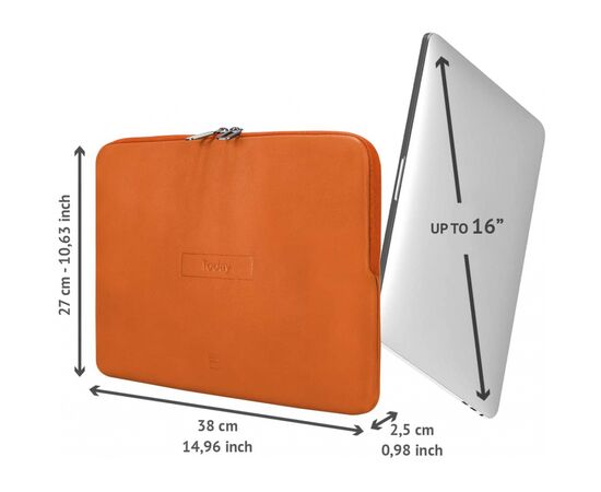 Чехол для ноутбука Tucano 16" Today Sleeve (BFTO1516-O), изображение 6