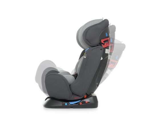 Автокресло El Camino ME 1042 Bravo royal grey (ME 1042 BRAVO r. cl grey), изображение 5