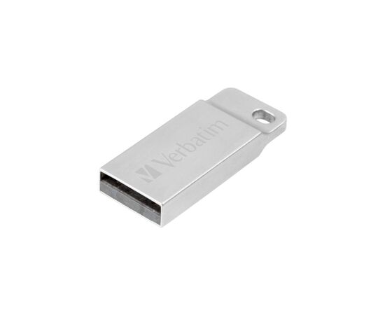 USB флеш накопитель Verbatim 32GB Metal Executive Silver USB 2.0 (98749), изображение 2