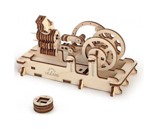 Конструктор Ugears механічний Пневматичний двигун (70009)