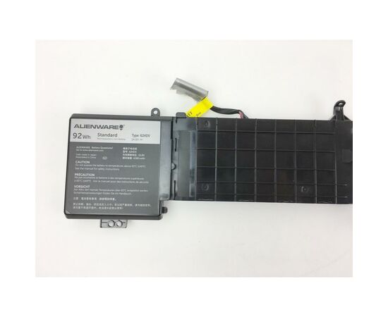 Аккумулятор для ноутбука Dell Alienware 17 R3 6JHDV, 92Wh (6380mAh), 8cell, 14.8V, Li-ion (A47439), изображение 3 Аккумулятор для ноутбука Dell Alienware 17 R3 6JHDV, 92Wh (6380mAh), 8cell, 14.8V, Li-ion (A47439), изображение 3