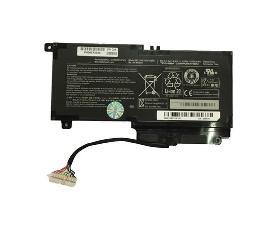 Акумулятор до ноутбука Toshiba PA5107U, 43Wh (2838mAh), 4cell, 14.4V, Li-ion (A47539)