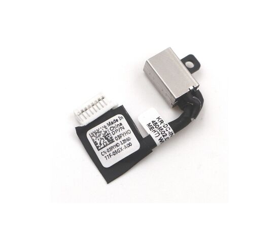Разъем питания ноутбука с кабелем Dell 03FYH0 (4.5mm x 3.0mm + center pin), 8(7)-pin, 4 см (A49117), изображение 3 Разъем питания ноутбука с кабелем Dell 03FYH0 (4.5mm x 3.0mm + center pin), 8(7)-pin, 4 см (A49117), изображение 3