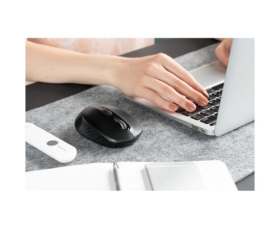 Мышка 2E MF230 Silent Wireless Black (2E-MF230WB), изображение 2 Мышка 2E MF230 Silent Wireless Black (2E-MF230WB), изображение 2