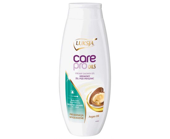Гель для душа Luksja Care Pro Oils Argan Oil с маслом Арганы 500 мл (5900998006761)
